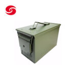 New Army Green Metal Durable Bullet Boxes Ammo Can For Military