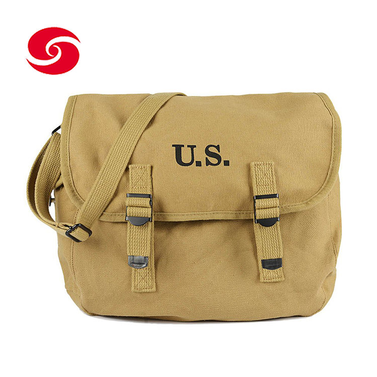 WWII M6 US Army Canvas Shoulder Bag Haversack