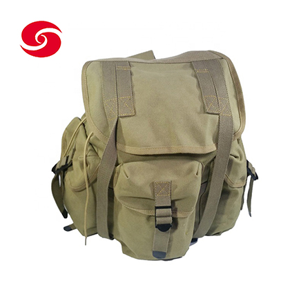 WW2 WWII US Military M14 Haversack Field Bag Backpack Canvas Alice Bag